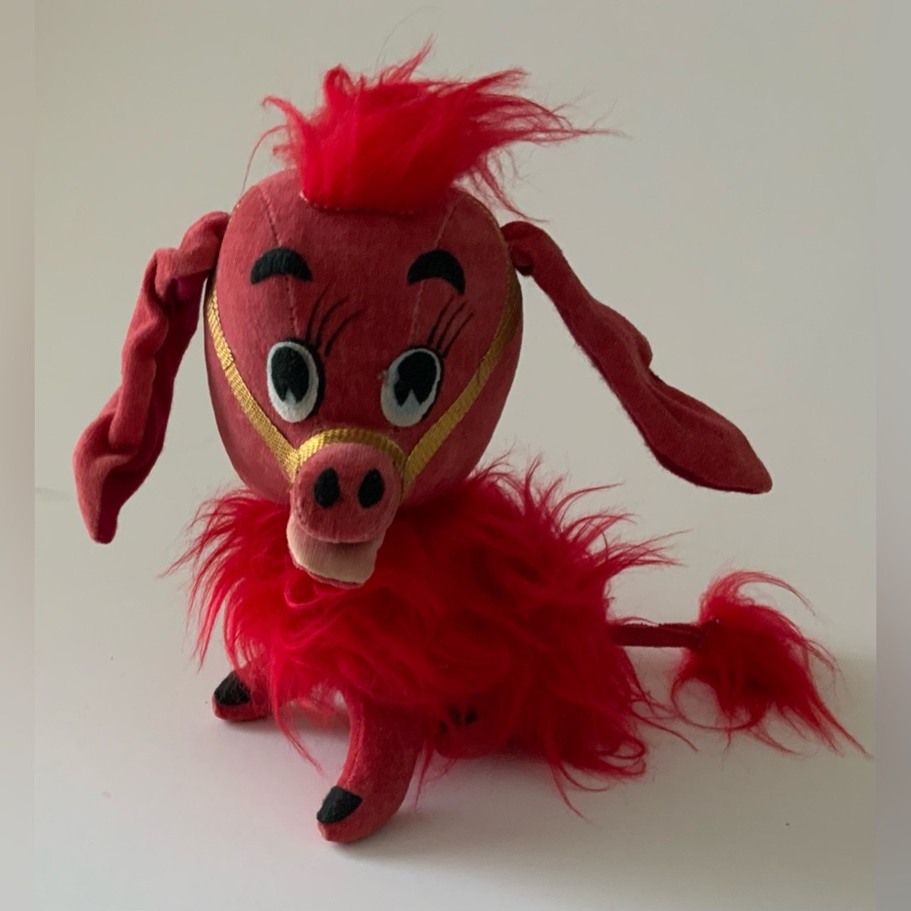 Vintage KAMAR Stuffed Donkey